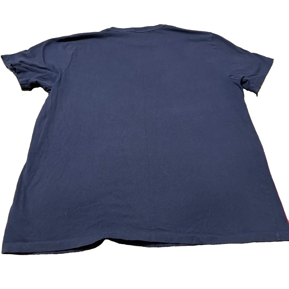 Classic Polo Ralph Lauren Graphic Tee | Navy Blue | 2XLT